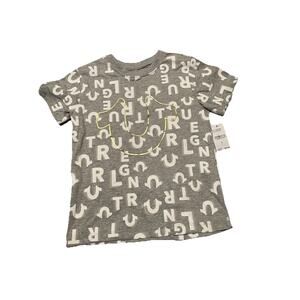 True Religion Graphic T-Shirt Kids Size 5 NWT